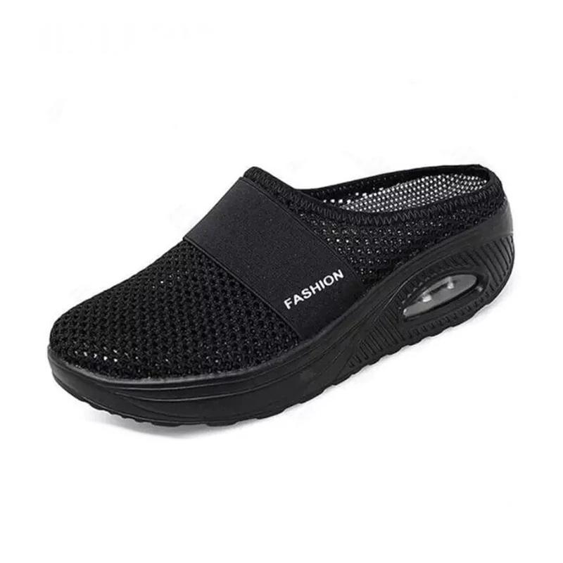 Komfortable Damen Gehschuhe mit Fußgewölbestütze, atmungsaktiv und ideal für lange Tage.