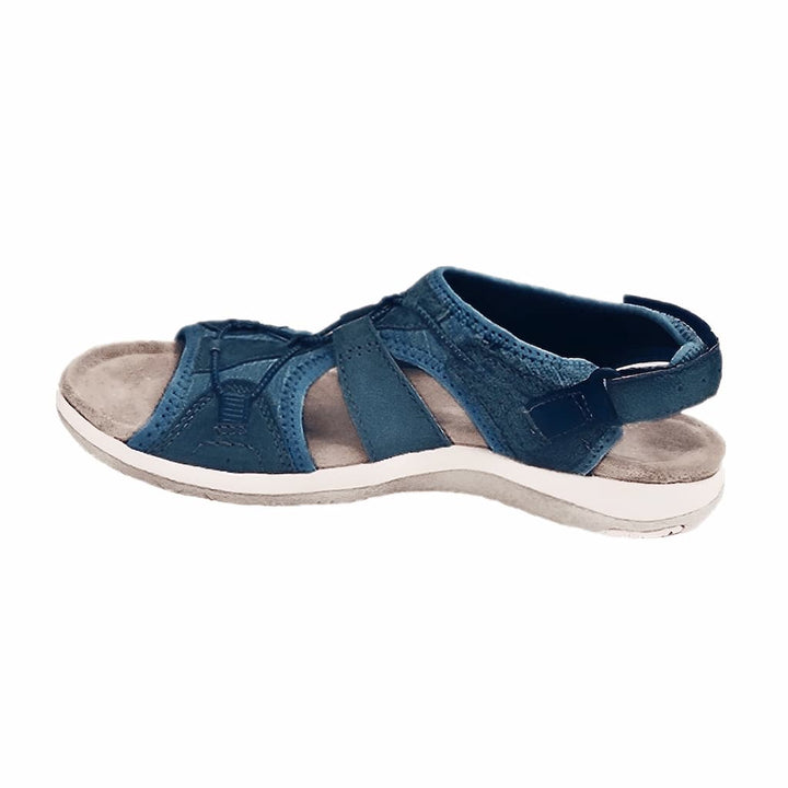 Damen Orthopädische Sandalen mit Komfort & Fußgewölbe-Stütze, ideal als bequeme Alltagsschuhe.