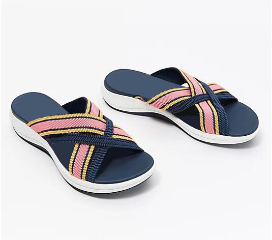 Orthopädische Damen Sommerschuhe: Bequeme Sandalen mit Memory Foam zur Förderung der Fußgesundheit.