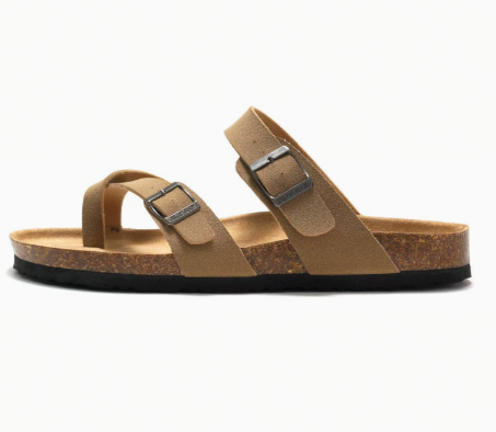 Orthopädische Damen Gehsandalen mit Riemen, bieten optimale Unterstützung bei Fuß- & Rückenschmerzen.