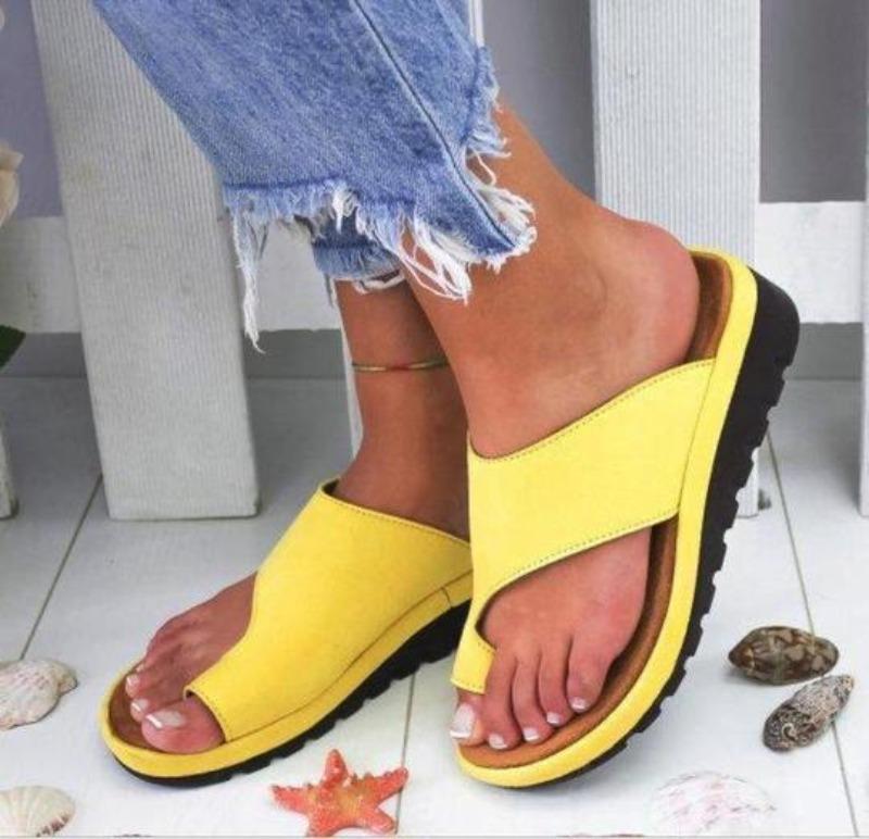 Damen Sandalette viarla20240608: Bequeme & elegante Sommerschuhe mit orthopädischer Fuß Unterstützung.