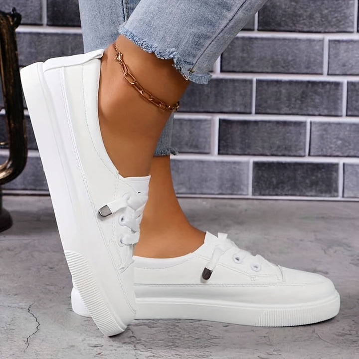 Elegante Damen Orthopädische Schnürschuhe in Beige; bieten optimale Unterstützung und Stil für jeden Tag.