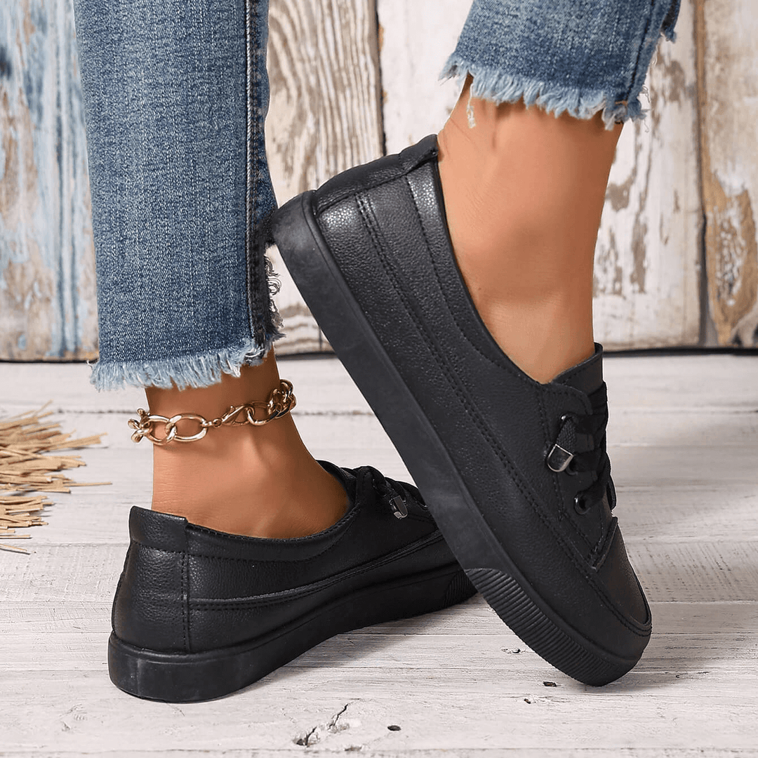 Weiße Damen Orthopädische Schnürschuhe: atmungsaktive Freizeitschuhe für höchsten Tragekomfort und Stil.