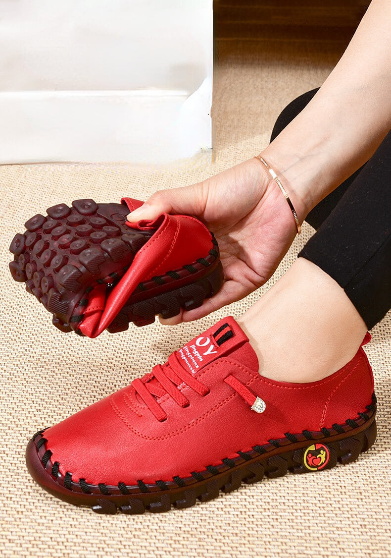 Flexible Damen Orthopädische Slipper Elena für maximale Unterstützung und ganztägigen Tragekomfort.