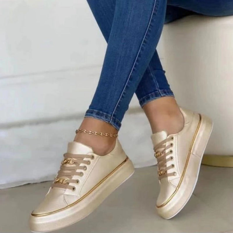 Damen Bequemschuhe: Orthopädische Sneakers für ganztägigen Komfort, Fußgesundheit & rückenfreundliche Unterstützung.