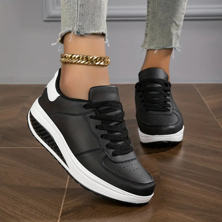 Modische Damen Sneakers mit Air-Cushion, atmungsaktiv, perfekt für Sport, Freizeit und bequemes Gehen.