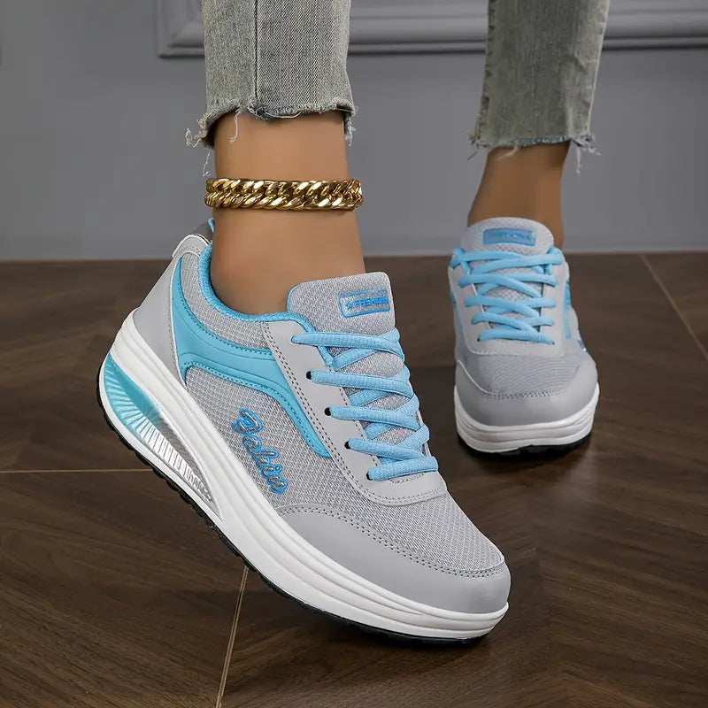 Aktive Damen Laufschuhe/Walking-Schuhe mit Air-Cushion Technologie für Komfort bei langen Spaziergängen.