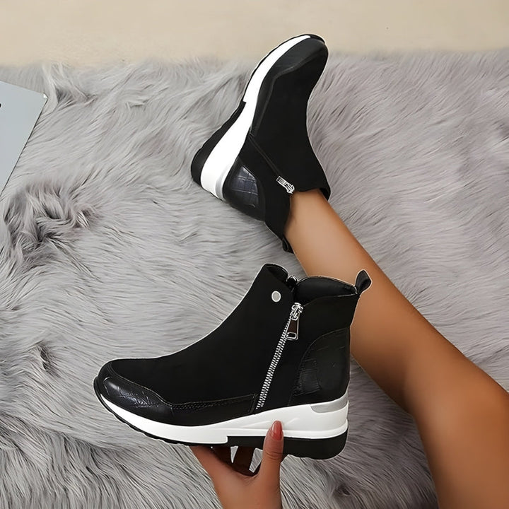 Orthopädische Damen Herbst Stiefeletten, optimaler Komfort und stylisches Design für jeden Tag.