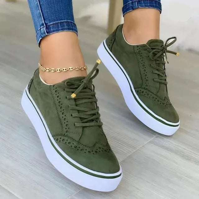 Bequeme orthopädische Damen-Sneaker mit optimaler Unterstützung für ganztägigen Komfort.