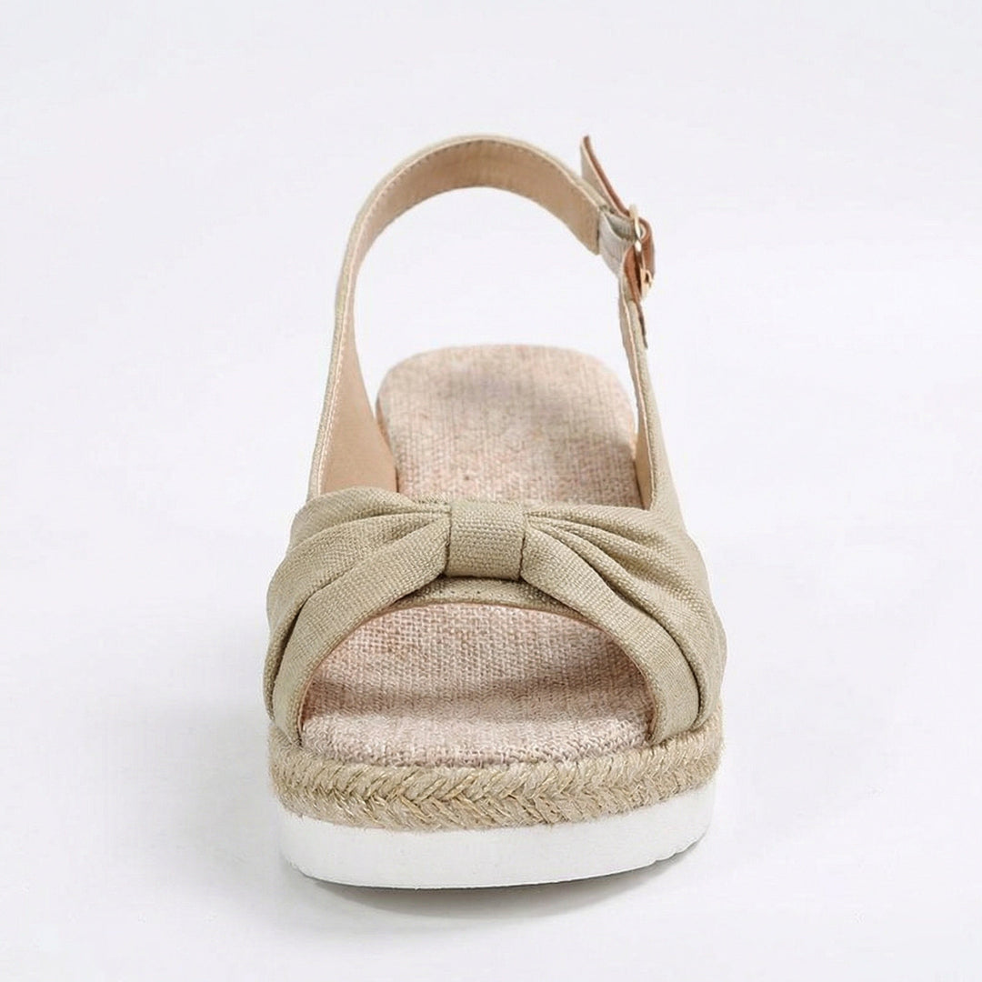 Schmerzfreie Damen Orthopädische Sandalen mit Zehensteg für entspannte Füße.