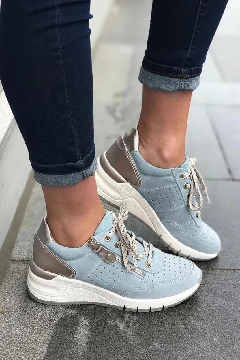 Stylischer Damen Komfortschuh "Jasmine", orthopädischer Gehschuh perfekt für Freizeit & Alltag, bietet Halt.