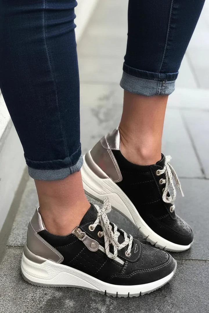 Eleganter Damen Orthopädischer Gehschuh "Jasmine" als Komfortschuh für Ihre Fußgesundheit.