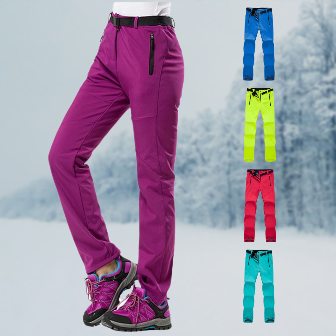Funktionale Damen Wanderhose, robust & wasserfest, ideal für Outdoor-Sport und Freizeit.