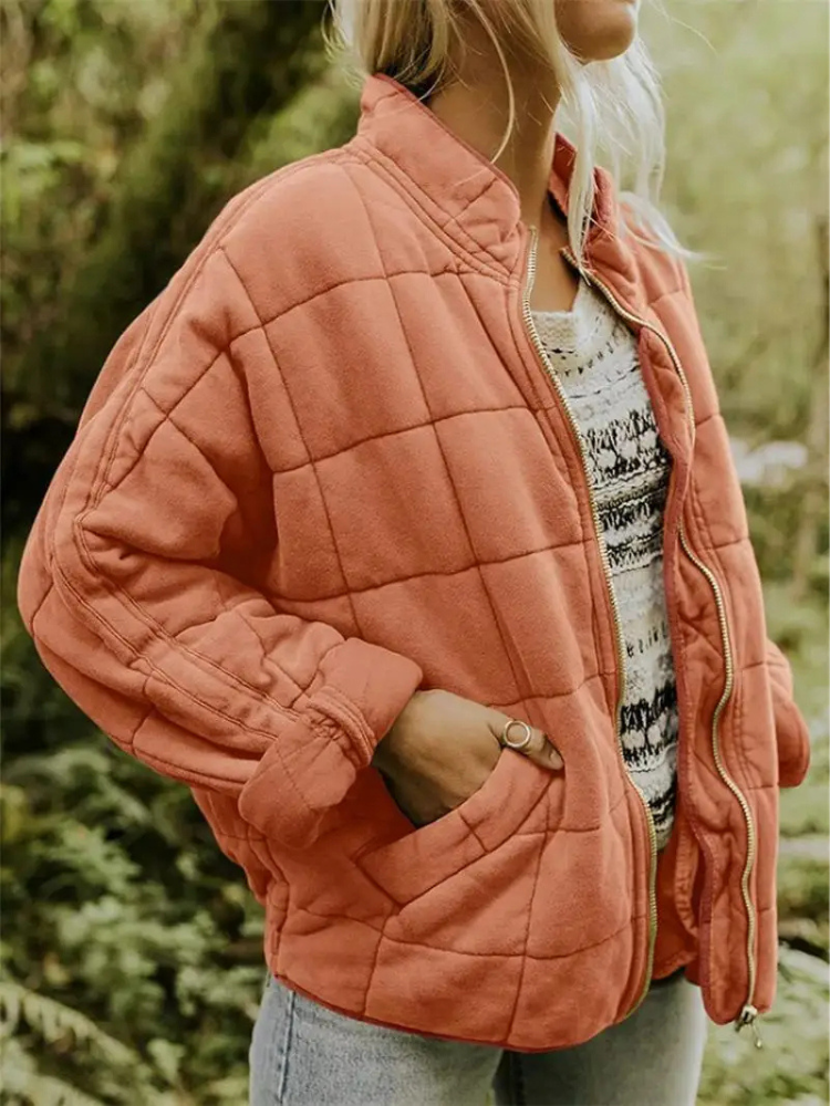 Übergangsjacke Eliza für Damen, oversized & gefüttert, ideal für Mode & Wärme im Alltag.