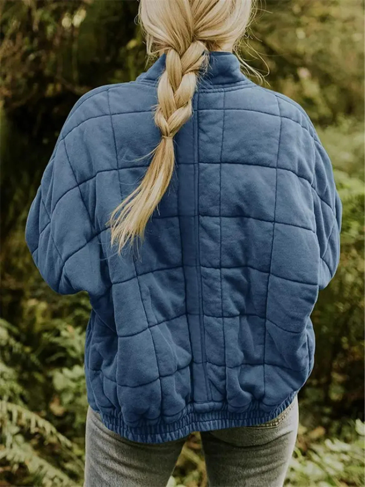 Herbst/Frühling Mode: Eliza Damen Übergangsjacke, oversized, gefüttert & sehr stylisch.