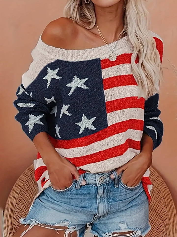 Eleganter gestreifter Damen Oversized Strick-Cardigan, bequem & stilvoll. Lässige Mode für Freizeit & Büro.