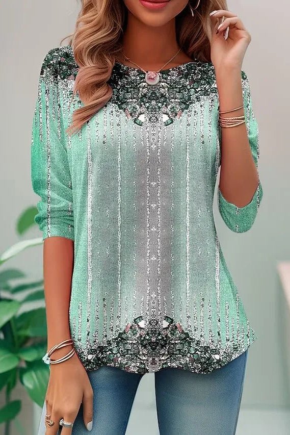 Edles Damen Pailletten-Oberteil mit funkelndem Glitzer, ideal als Party-Shirt oder für ein glamouröses Dinner.