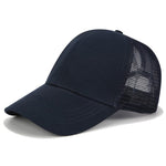 Einfarbig Navy Blau
