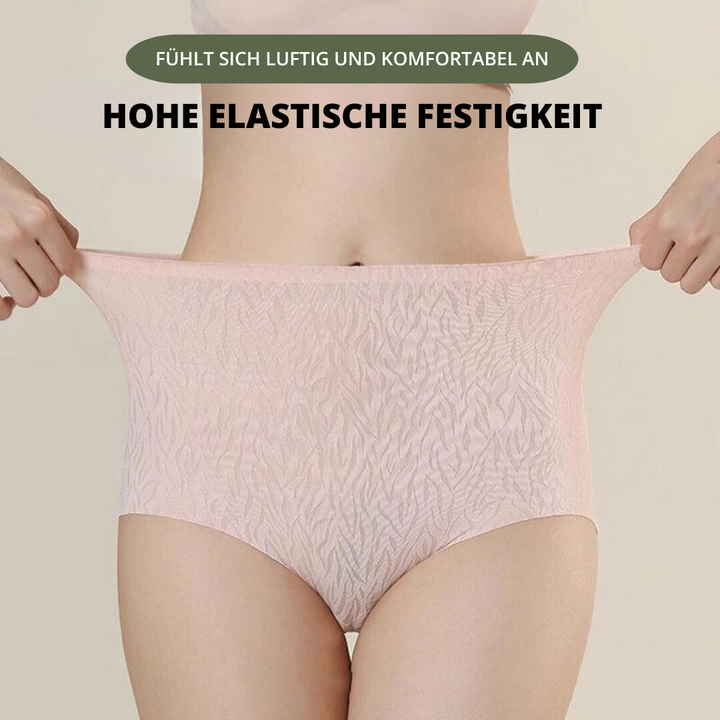 Damen Unterwäsche: Po-Lifting-Slip mit hoher Taille, unsichtbar unter Kleidung.