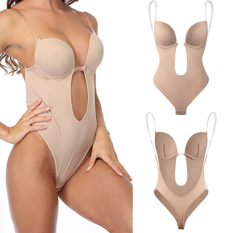 Vielseitiger rückenfreier Body Shaper BH für Damen, unsichtbar unter jedem Outfit, formt sanft und effektiv.