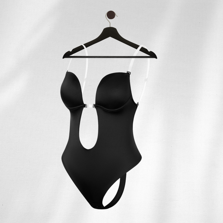 Damen rückenfreier Shapewear BH, unsichtbar unter Kleidung, für glatte Silhouette und Komfort.