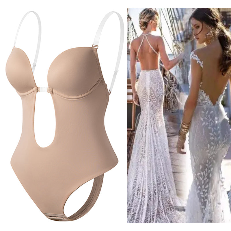 Eleganter, diskreter rückenfreier Damen Shapewear BH für eine nahtlose Optik und maximalen Tragekomfort.