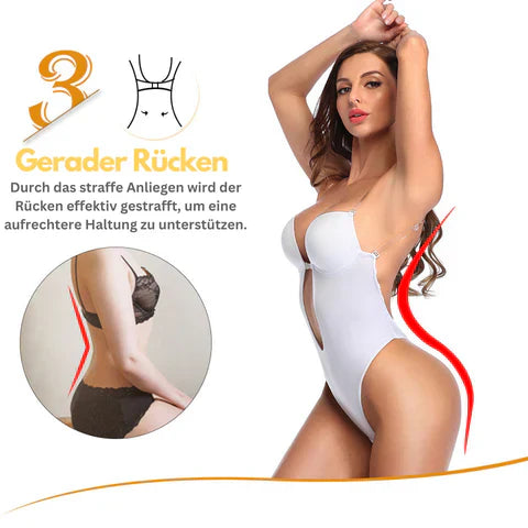 Modischer rückenfreier Alltags BH für Damen, Shapewear Funktion für glatten, unsichtbaren Look.