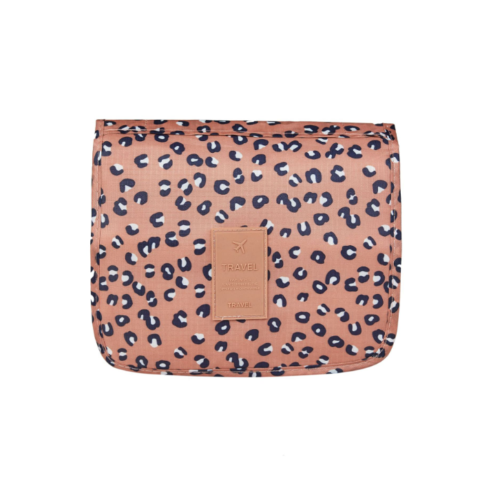 Praktische Reise Kosmetiktasche mit Haken, Polyester, für Damen & Urlaubsreisen.