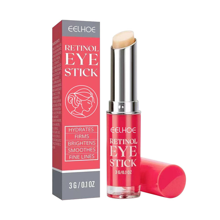 Geschmeidiger Retinol Augencreme Stick, zieht schnell ein, für glatte, erfrischte Augen ohne Falten & Augenringe.