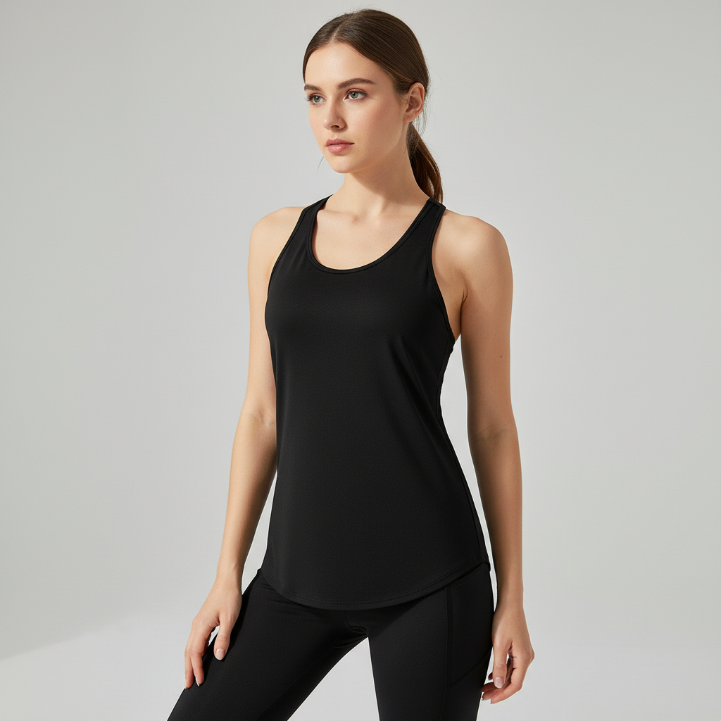 Hochwertiges Damen Sporttop MoveVibe, ärmellos für optimalen Komfort bei jeder Sportart.