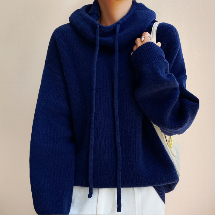 Warmer Damen Rollkragenpullover, unverzichtbare Winterkleidung, bequem und schick.