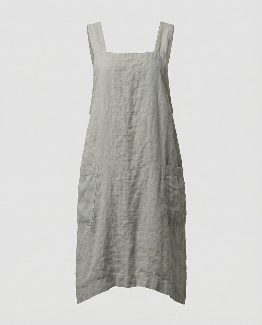 Vielseitiges Damen Schürzenkleid als Arbeitskleid, Freizeitkleid oder praktische Küchenschürze.