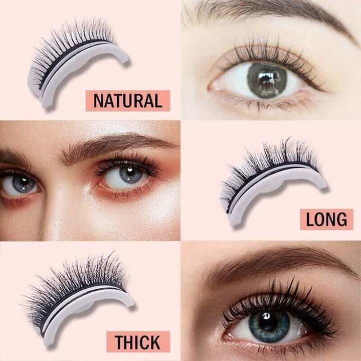 Beauty-Highlight: Selbstklebende Damen Wimpern für einen natürlichen, ausdrucksstarken Augen-Look.