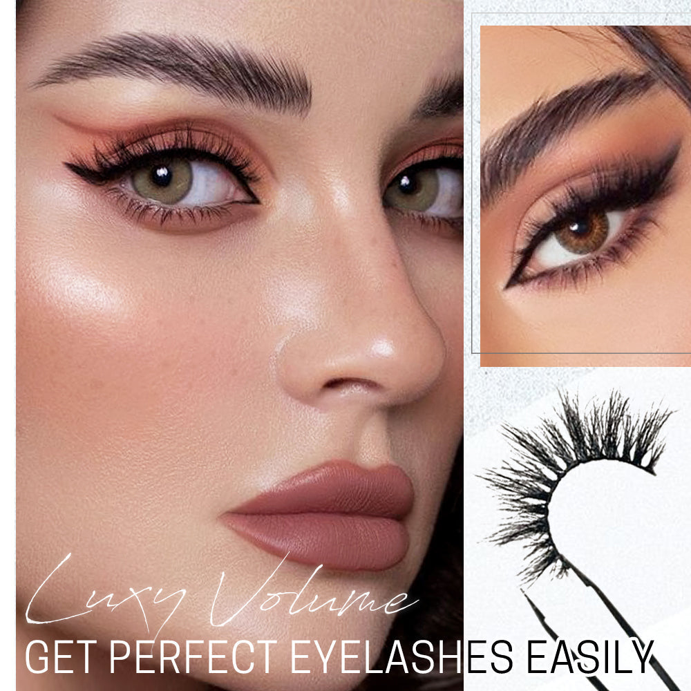 Wiederverwendbare Damen-Wimpern ohne Kleber. Wasserfest für natürlichen, glamourösen Beauty-Look.
