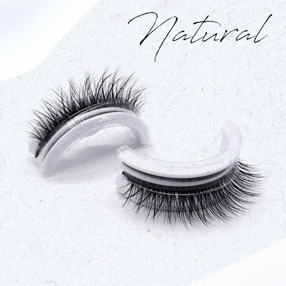 Wasserfeste, synthetische Wimpernverlängerung für Damen. Selbstklebend, wiederverwendbar & natürlich schön.