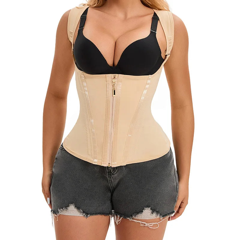 Bequemer Damen Shapewear Taillentrainer für Bauchweg-Effekt & eine definierte Figur, verstellbar für Komfort.