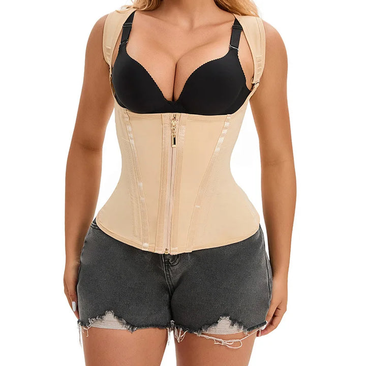 Bequemer Damen Shapewear Taillentrainer für Bauchweg-Effekt & eine definierte Figur, verstellbar für Komfort.