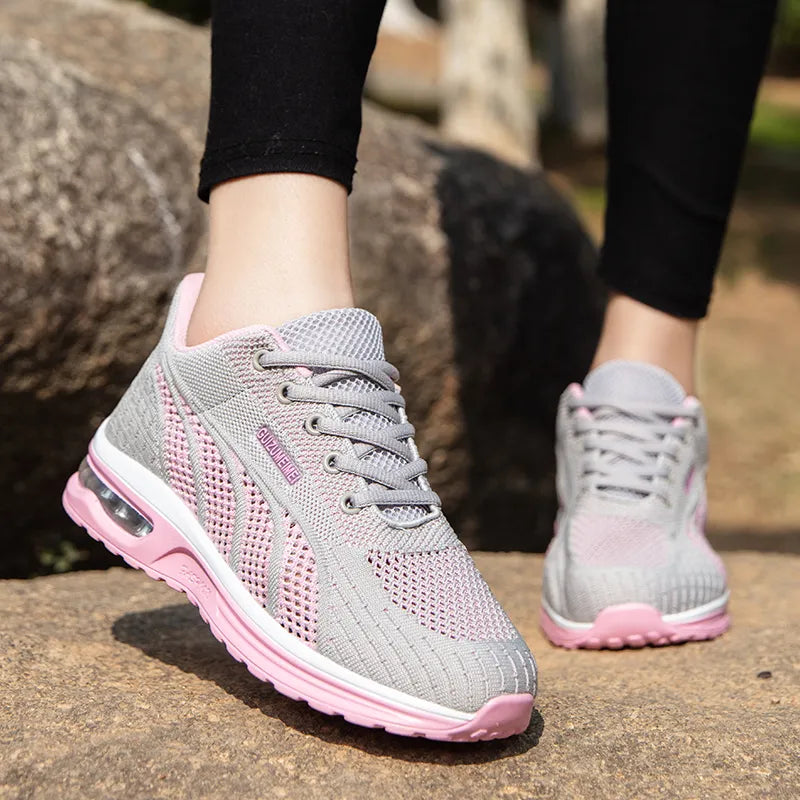 Leichte Damen-Sneaker Gina mit Dämpfung. Ideal für Alltag & Freizeit, bieten maximalen Komfort.