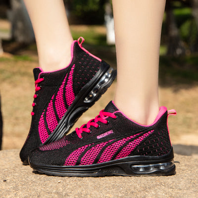 Gedämpfte Damen Sneaker Gina für höchsten Komfort. Perfekte Freizeitschuhe mit atmungsaktivem Design.