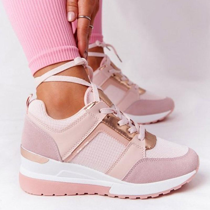 Atmungsaktive Damen Freizeitschuhe: Komfortable Alltagsschuhe für Damen mit luftigem Material und flexibler Sohle.