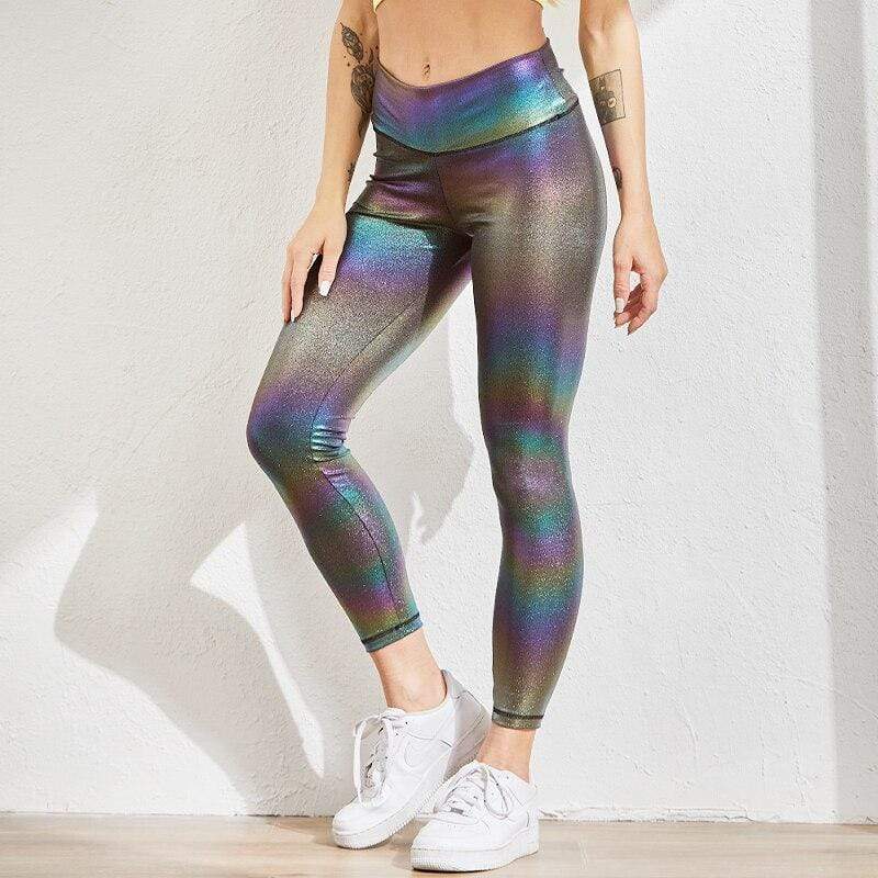 Damen Sport Push-Up Leggings ActiveLift schwarz, formgebend & bequem für Fitness-Workout.