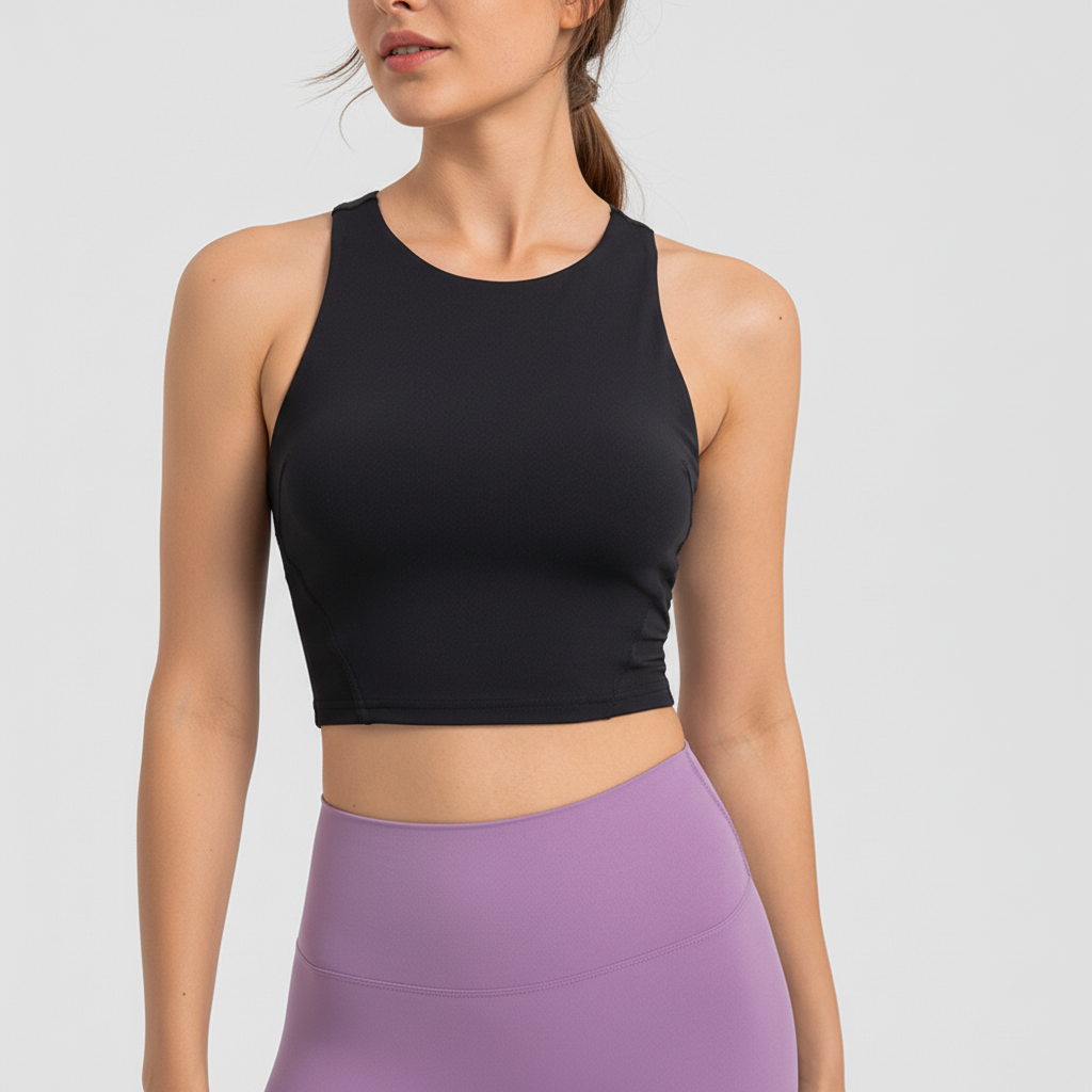 Bequemes Shirley Sporttop für Damen, ideal für Training, Yoga und Workout.