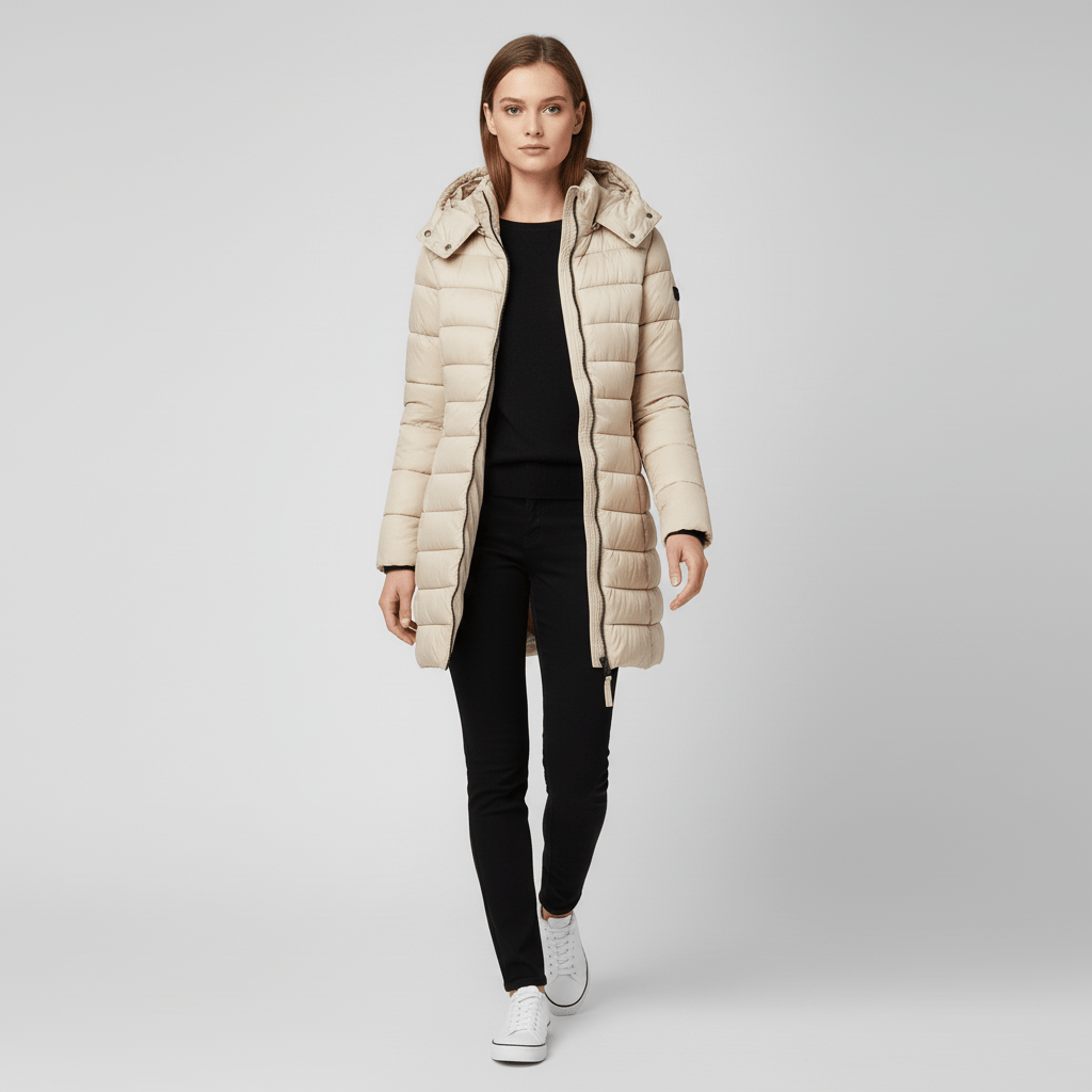 Damen Jacke Alexia: Warme, gesteppte Winterjacke, ideal für Freizeit & Herbsttage.