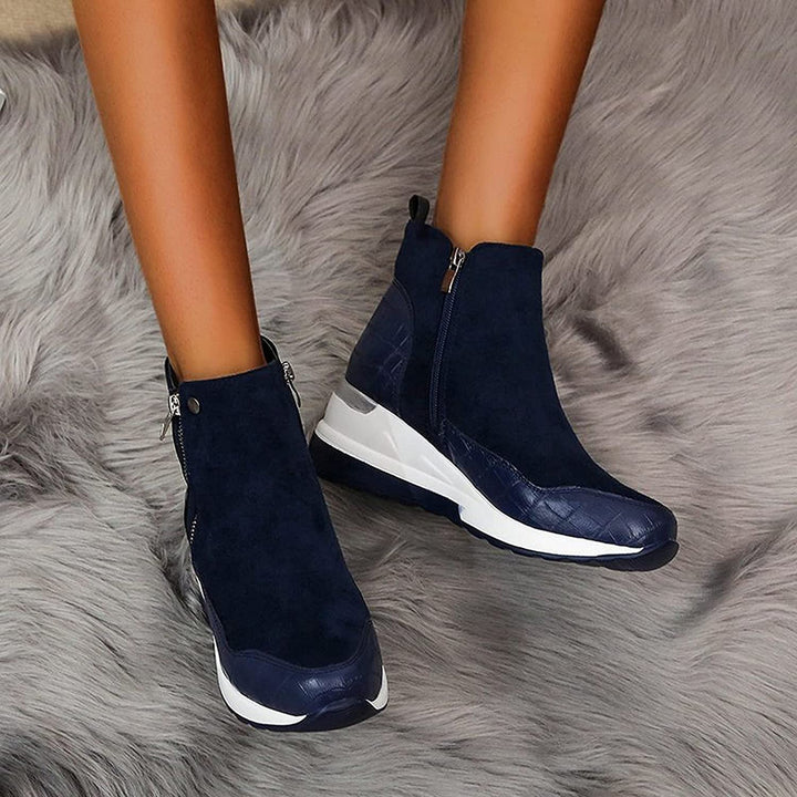 Stilvolle Damenschuhe: Moderne Stiefeletten mit hohem Tragekomfort, wasserdicht & vielseitig.