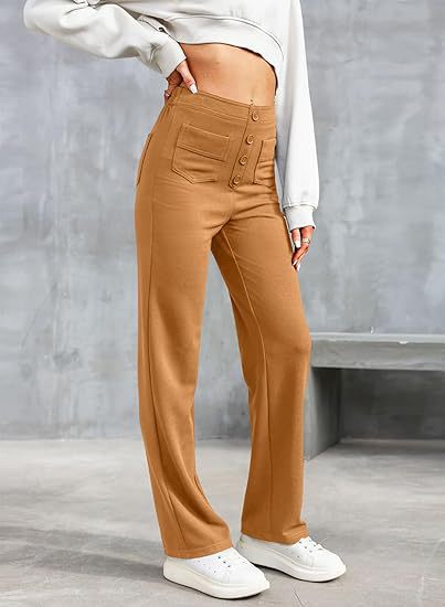 Komfortable Bürohose für Damen, hohe Taille, Stretchmaterial, maximaler Komfort.