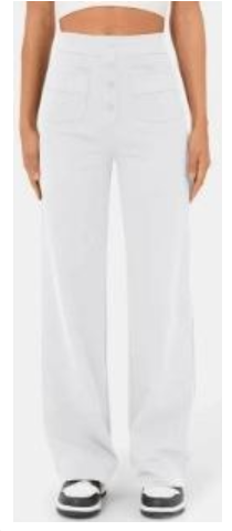 Stretchhose Damen, hohe Taille, perfekt für eine schmeichelhafte Silhouette.