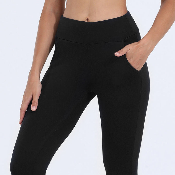 Vielseitige Thermo-Leggings für Damen, high-waist, super bequem für Home & Outdoor.