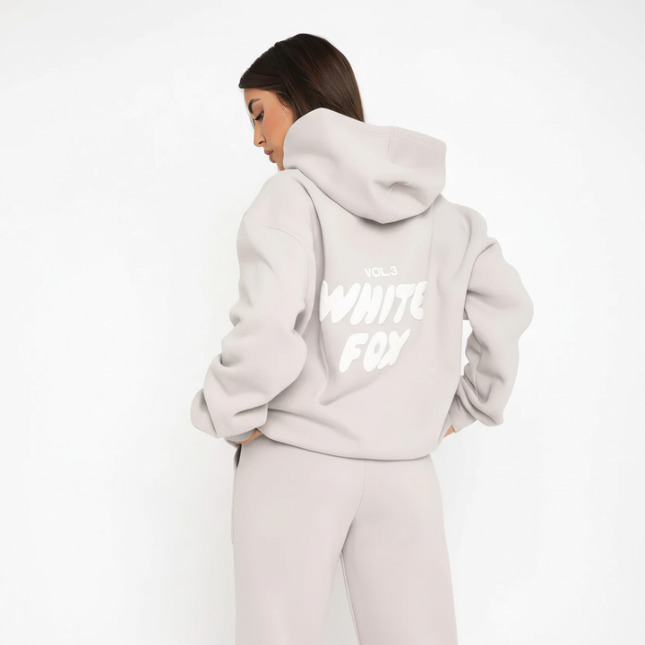 Bequemer Damen Activewear Anzug aus atmungsaktivem Baumwollmix, ideal für Workouts und den täglichen Gebrauch.