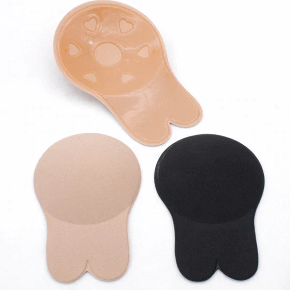 Unsichtbares BH Lift-Tape Set für Damenunterwäsche. Trägerlos, rückenfrei, hautfreundlich für natürlichen Push-up.