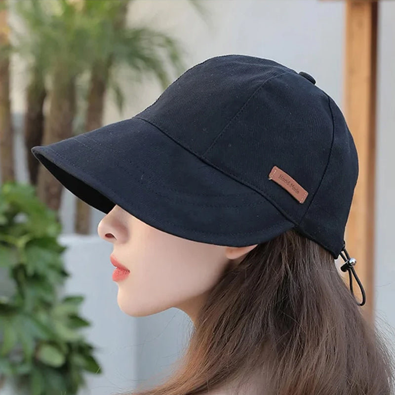 Damen UV-Schutz-Hut, stylischer Sonnenhut für Frauen, atmungsaktiv & faltbar, ideal für den Sommer.